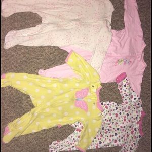 0-3 month old baby girl clothes